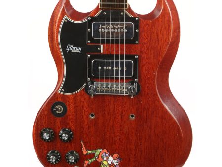 Gibson Custom Shop Tony Iommi Monkey 1964 SG Special Replica Left-Handed Aged and Signed  Used For Discount