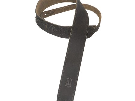 Levy s MS12 Soft Suede Guitar Strap Black Online