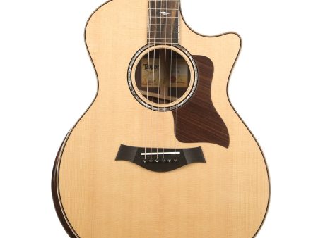 Taylor 814ce DLX Grand Auditorium V-Class Natural Online Hot Sale