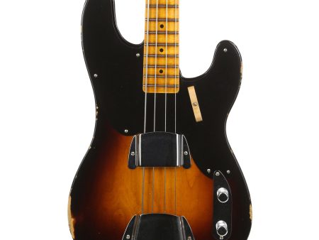 Fender Custom Shop  51 Precision Bass 2-Tone Wide Fade Burst Relic 2018 Fashion