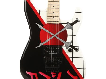 Charvel Custom Shop Warren DeMartini San Dimas Crossed Swords Graphic 2019 For Sale