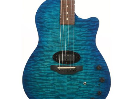 Tom Anderson Crowdster Plus Acoustic-Electric Bora Bora to Trans Blue Burst 2008 Online