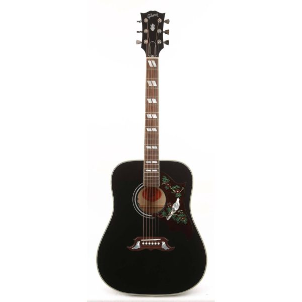 Gibson Dove Acoustic-Electric Ebony Made 2 Measure Sale