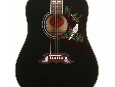 Gibson Dove Acoustic-Electric Ebony Made 2 Measure Sale