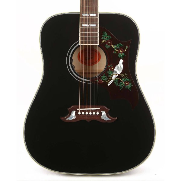 Gibson Dove Acoustic-Electric Ebony Made 2 Measure Sale