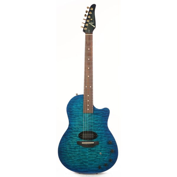 Tom Anderson Crowdster Plus Acoustic-Electric Bora Bora to Trans Blue Burst 2008 Online