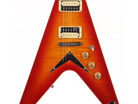 Dean Time Capsule V Trans Cherry Burst Supply