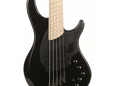 Dingwall NG3 Adam Nolly Getgood Signature Fan Fret 5-String Electric Bass Metallic Black on Sale