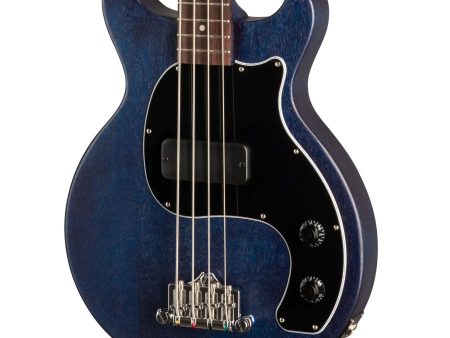 Gibson Les Paul Junior Tribute DC Bass Blue Stain Cheap