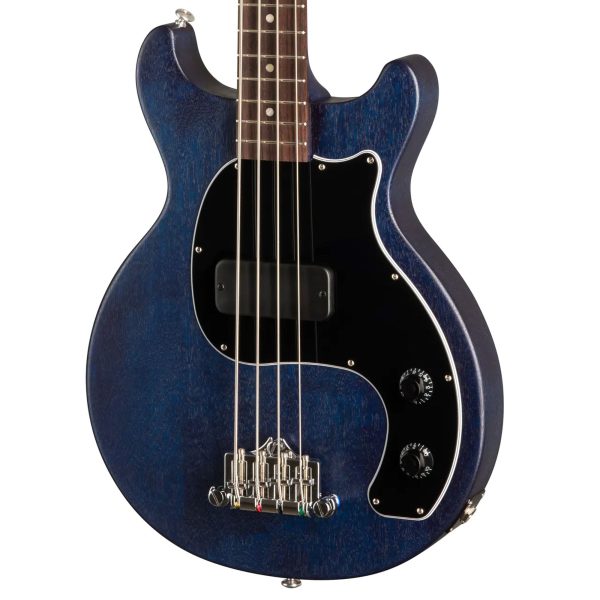 Gibson Les Paul Junior Tribute DC Bass Blue Stain Cheap