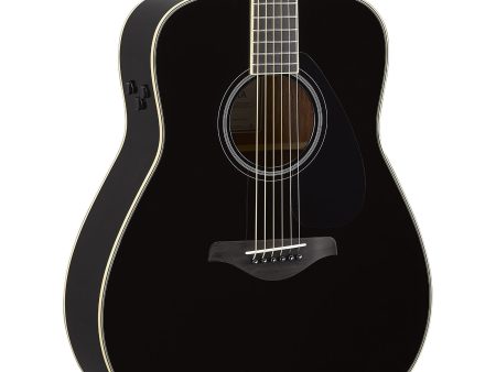 Yamaha FG-TA Transacoustic Acoustic-Electric Black Used Fashion