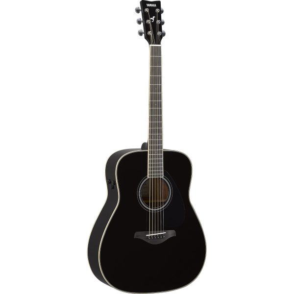 Yamaha FG-TA Transacoustic Acoustic-Electric Black Used Fashion