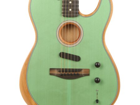 Fender American Acoustasonic Telecaster Seafoam Green Online now