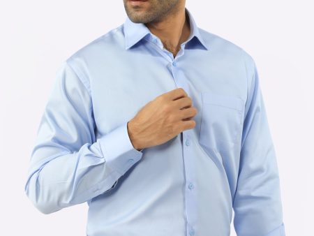 Sky Blue Formal Shirt Online Sale