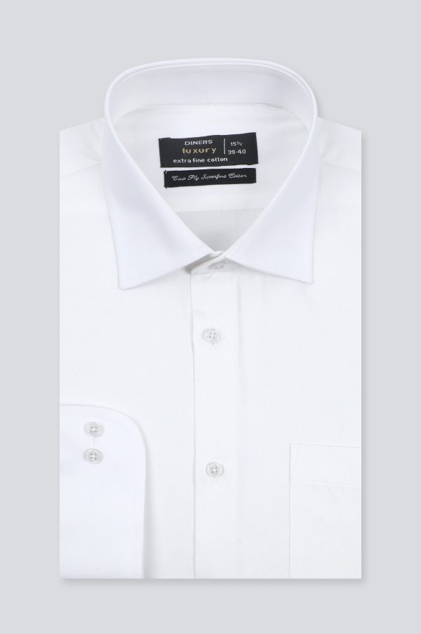 White Formal Shirt on Sale