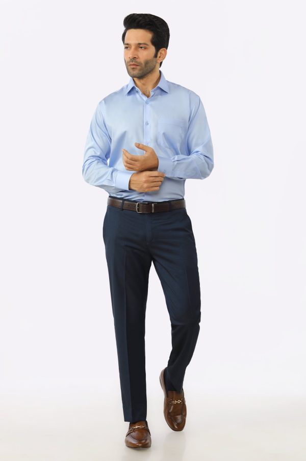 Sky Blue Formal Shirt Online Sale