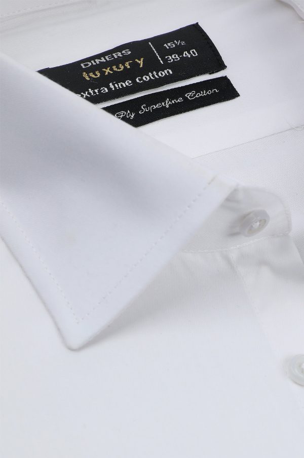 White Formal Shirt on Sale