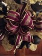 Handmade Wreath- Burgundy, Gold, Black Sale