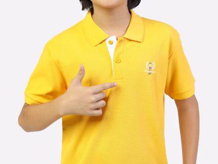 Mustard Logo Statement Polo Sale