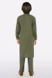 Dark Green Boys Kurta Pajama Online Sale