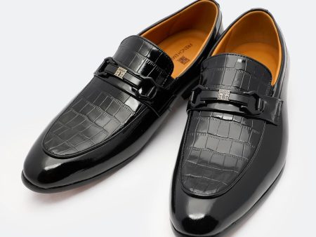 Black Formal Mocassins Shoes Sale