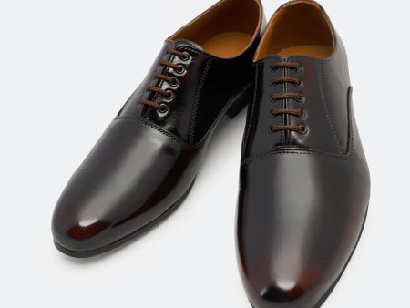 Brown Oxford Lace Up Formal Shoes Sale