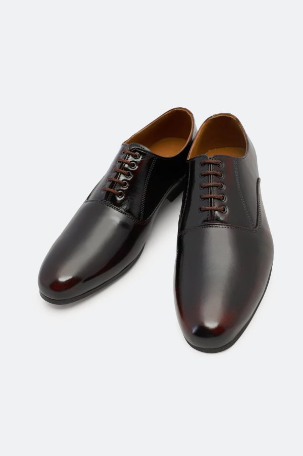 Brown Oxford Lace Up Formal Shoes Sale