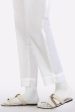 White Plain Trouser Hot on Sale