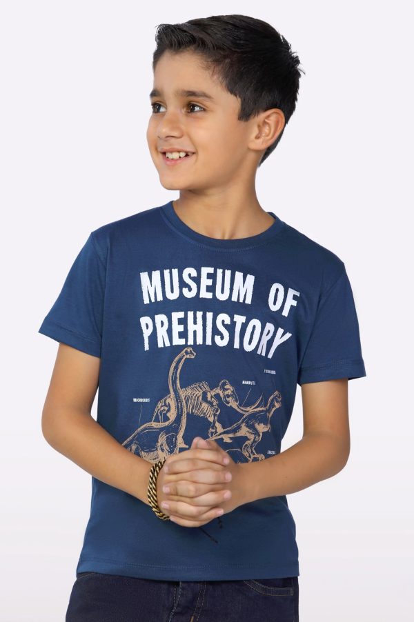 Museum of Prehistory Printed T-Shirt Online now