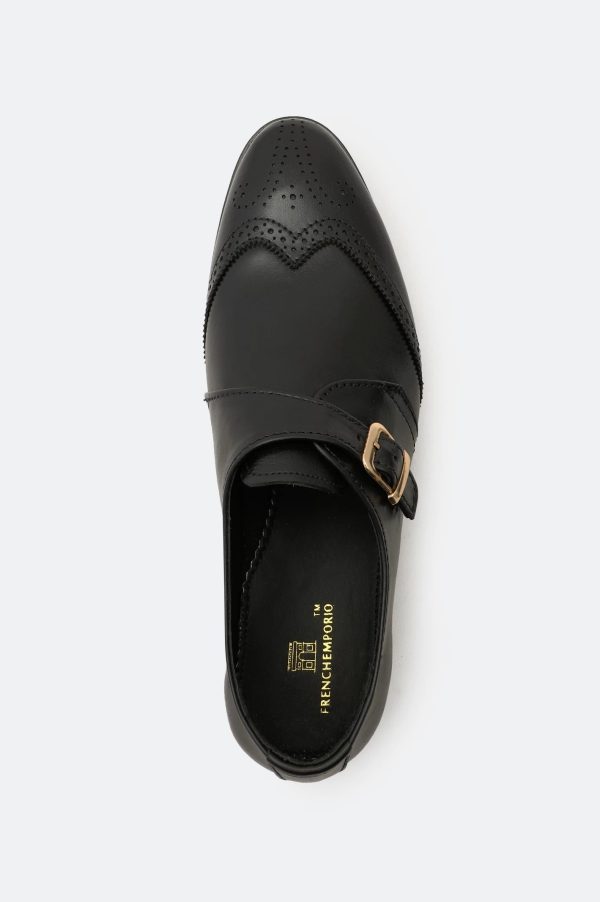 Black Monk Formal Shoes For Sale