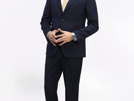 Diner s 2 Pcs Suit in Navy Blue Hot on Sale