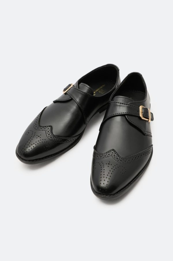 Black Monk Formal Shoes For Sale