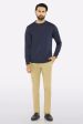 Navy Blue Plain Sweatshirt Online Sale