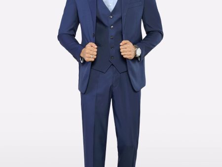 Royal Blue Formal 3PC Suit Discount