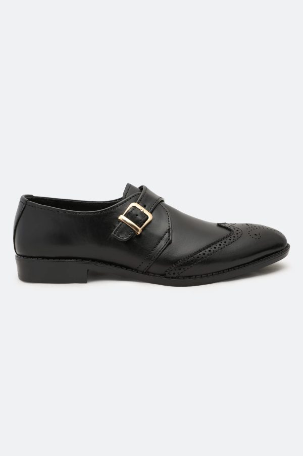 Black Monk Formal Shoes For Sale