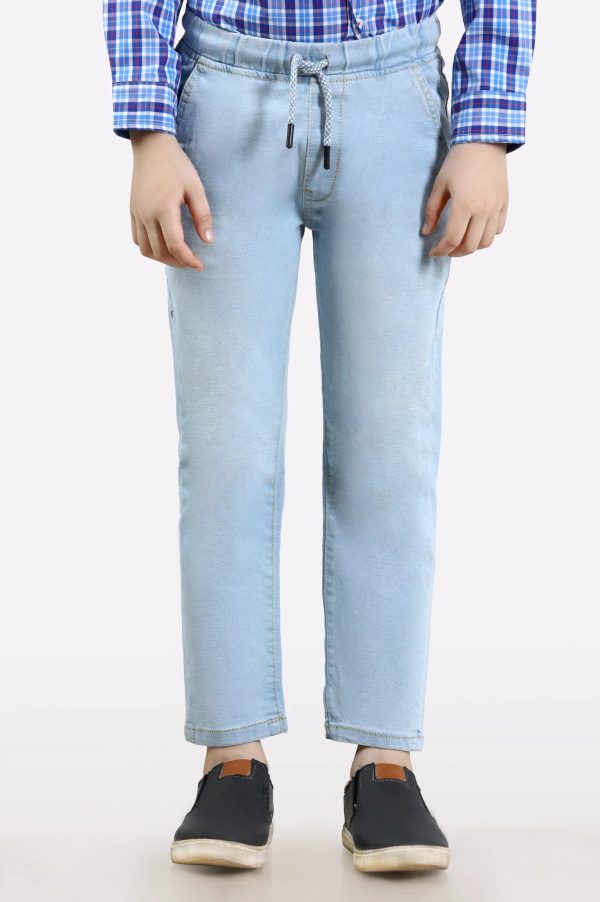 Light Blue Denim Jeans For Boys For Discount