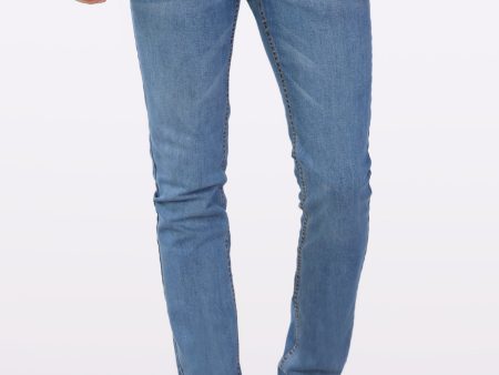 Light Blue Slim Fit Jeans For Discount