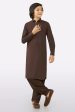 Brown Boys Kameez Shalwar For Sale