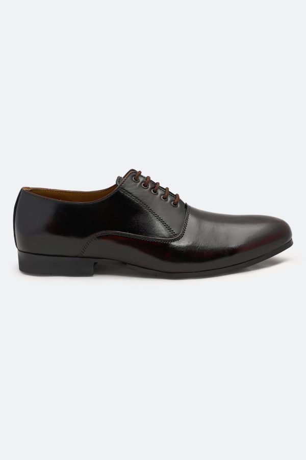 Brown Oxford Lace Up Formal Shoes Sale