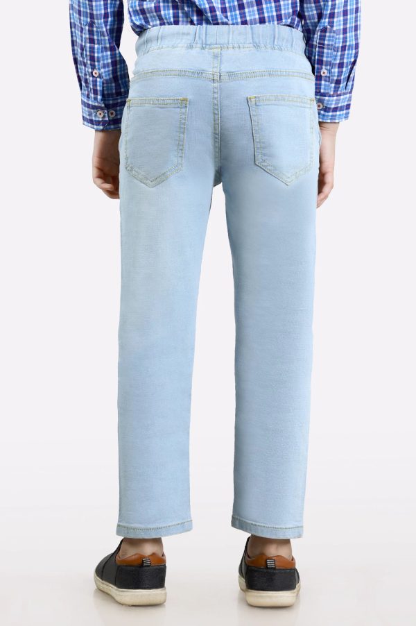 Light Blue Denim Jeans For Boys For Discount