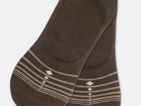 Brown Hidden Socks Cheap