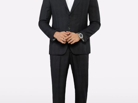 Dark Grey Formal 2PC Suit Hot on Sale