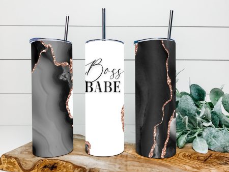 20oz Boss Babe Tumbler. Perfect For Your Boss Babes. Sublimation Tumbler. For Cheap