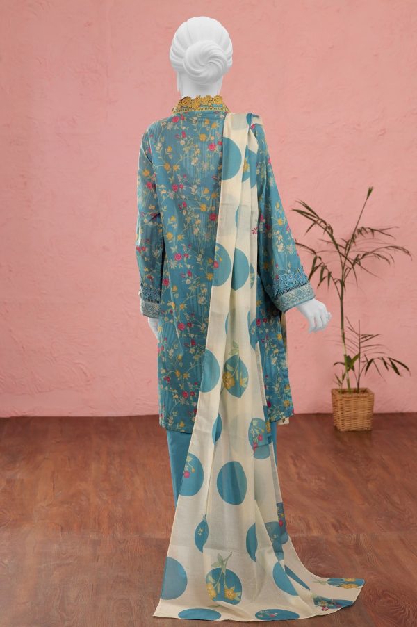 Sea GreenUnstitched Kurti With Dupatta Discount