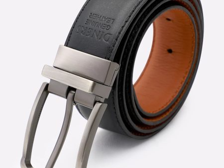 Black & Tan Men s Belt Online now