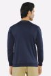 Navy Blue Graphic Sweatshirt Online Sale