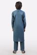 Dark Grey Boys Kameez Pajama Hot on Sale