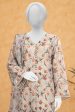 Light Beige Shiffli Printed 3PC Unstitched Fashion