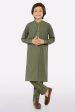 Dark Green Boys Kurta Pajama Online Sale