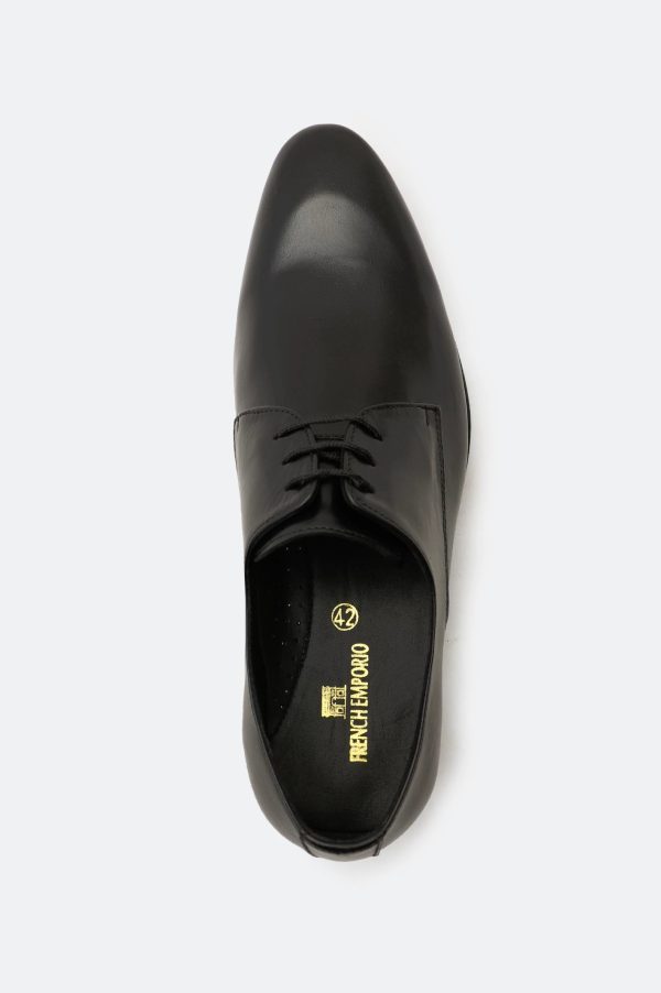 Black Derby Formal Shoes Online Sale